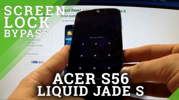 Acer liquid jade s s56 bypass google frp -  updated April 2024