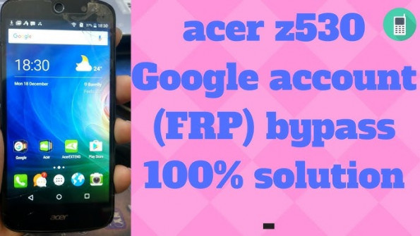 Acer liquid z220 bypass google frp -  updated April 2024