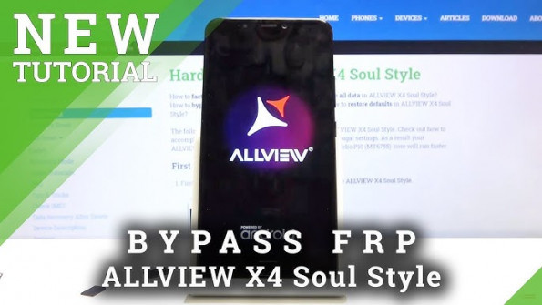 Allview x4 soul infinity z bypass google frp -  updated April 2024