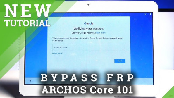 Archos act101hdp t101 hd plus bypass google frp -  updated May 2024