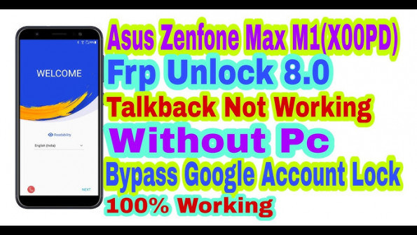 Asus zenfone max m1 zb555kl x00p 1 x00pd bypass google frp -  updated March 2024