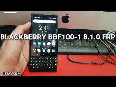 Blackberry key2 le bbe100 5 bypass google frp -  updated March 2024