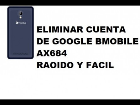 Bmobile ax684 bypass google frp -  updated March 2024