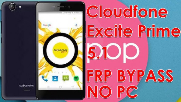 Cloudfone 350g excite bypass google frp -  updated April 2024