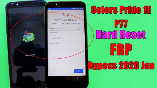 Colorsmobile p95 pride 7s bypass google frp -  updated April 2024