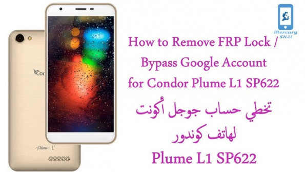 Condor plume l1 sp622 bypass google frp -  updated March 2024
