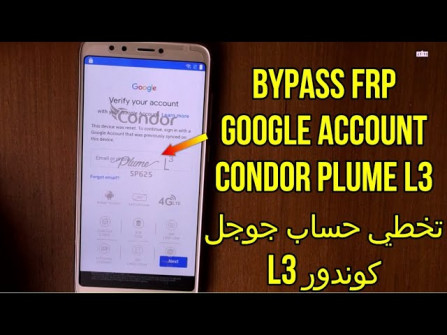 Condor plume l3 bypass google frp -  updated April 2024