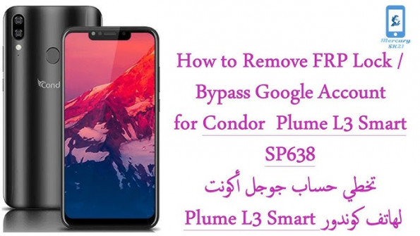 Condor sp638 plume l3 smart bypass google frp -  updated April 2024