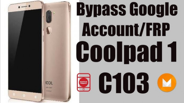 Coolpad c103 bypass google frp -  updated April 2024