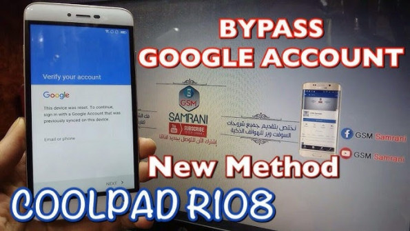 Coolpad r108 bypass google frp -  updated April 2024