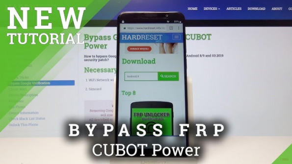 Cubot power bypass google frp -  updated April 2024