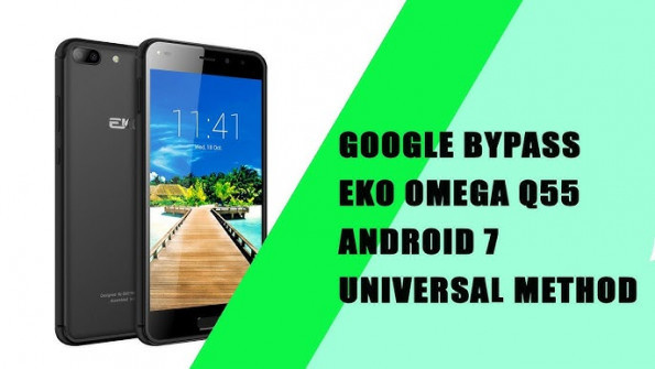 Eko omega q55 bypass google frp -  updated April 2024