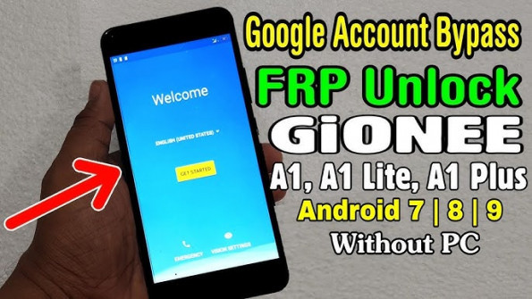 Gionee a1 sww1609 bypass google frp -  updated April 2024