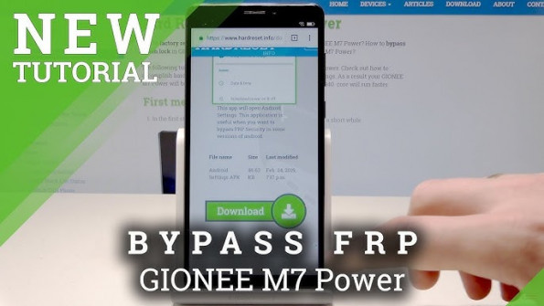 Gionee m2017 gbl8918 bypass google frp -  updated April 2024