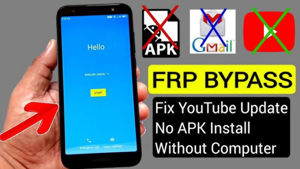 Gionee p16 bypass google frp -  updated April 2024