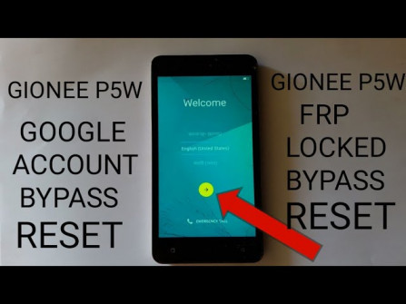 Gionee p5w wbw5615 bypass google frp -  updated April 2024