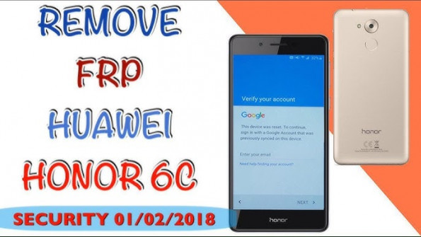 Huawei honor 6c hwdig l8940 dig l21hn bypass google frp -  updated April 2024