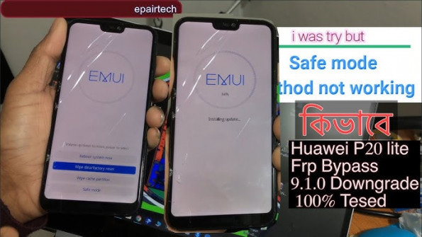 Huawei p20 lite hwane ane lx1 bypass google frp -  updated April 2024