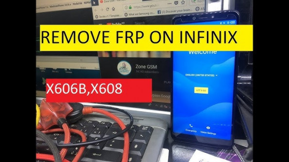 Infinix hot 6 pro x608 bypass google frp -  updated April 2024