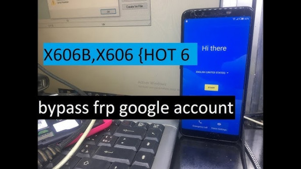 Infinix hot 6 x606b bypass google frp -  updated April 2024