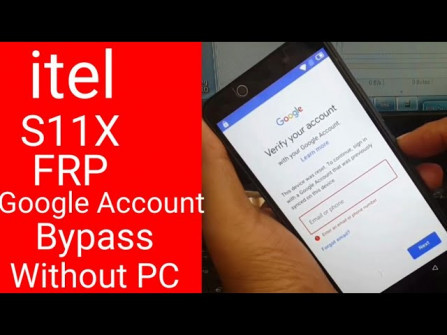 Itel s11x bypass google frp -  updated May 2024