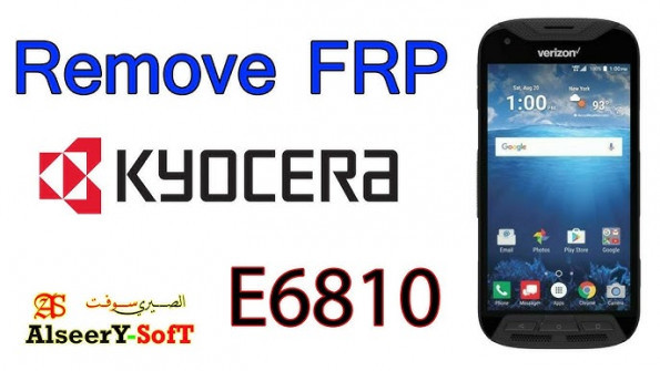 Kyocera duraforce pro with sapphire shield e6810 3gb bypass google frp -  updated April 2024