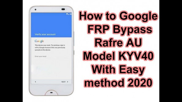 Kyocera easy mobile phone kyf 36 au bypass google frp -  updated May 2024