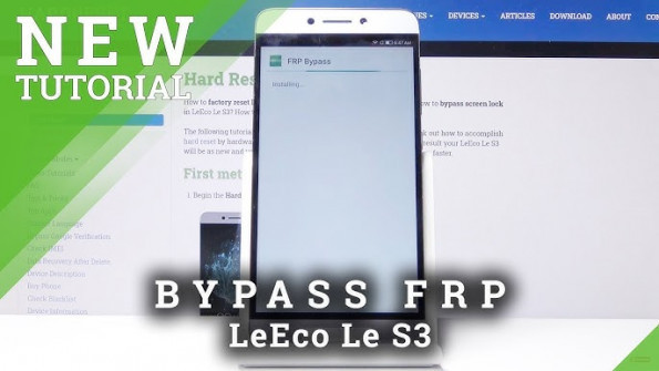 Leeco le pro3 zl1 lex725 bypass google frp -  updated April 2024