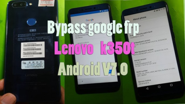 Lenovo a706 armani bypass google frp -  updated March 2024