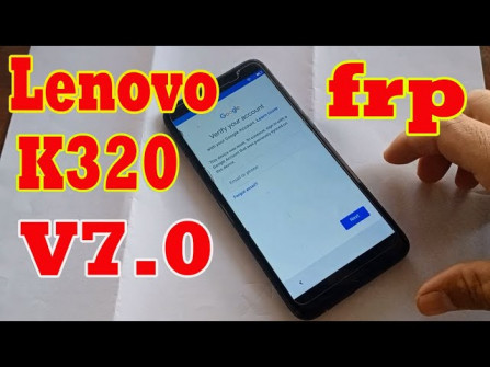 Lenovo k320t bypass google frp -  updated April 2024