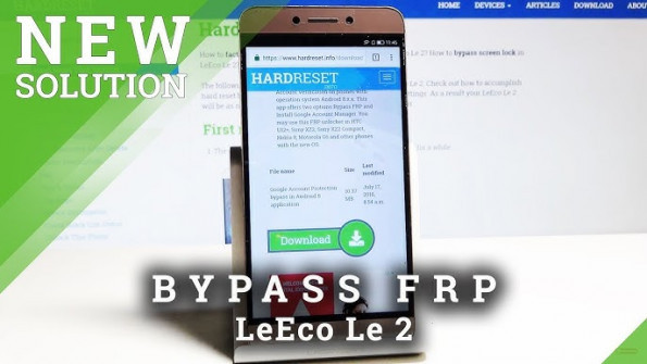 Letv le 2 s2 ww x527 bypass google frp -  updated March 2024