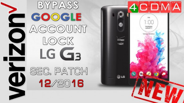 Lge lg g3 as985 bypass google frp -  updated April 2024