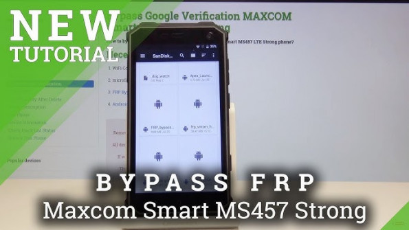 Maxcom ms457 bypass google frp -  updated April 2024