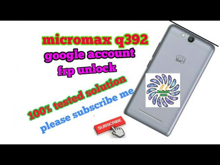 Micromax canvas juice 3 q394 bypass google frp -  updated April 2024