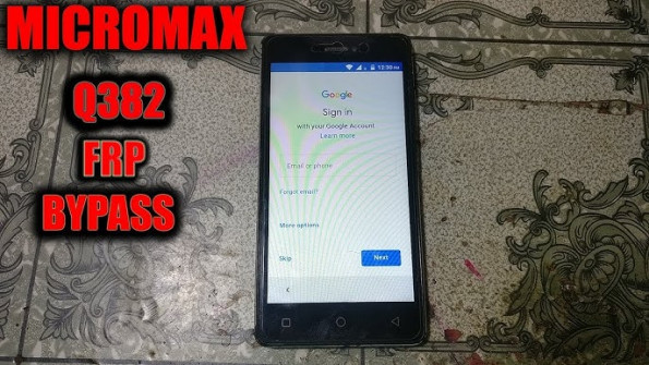 Micromax canvas juice 4 q382 bypass google frp -  updated April 2024