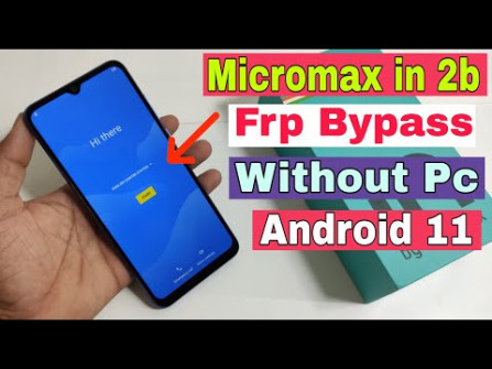 Micromax in 2b e7544 bypass google frp -  updated May 2024