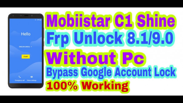 Mobiistar c1 shine bypass google frp -  updated May 2024