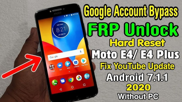 Motorola moto e 4 plus nicklaus fn bypass google frp -  updated April 2024