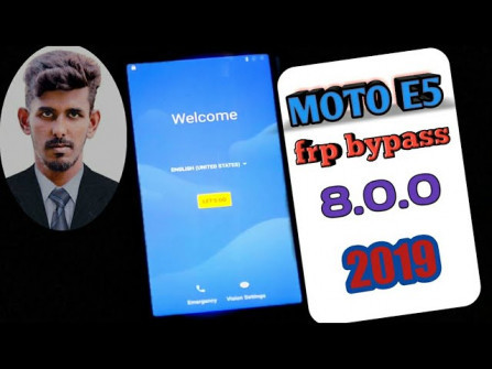 Motorola moto e5 go rjames bypass google frp -  updated May 2024