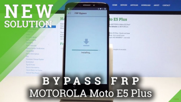 Motorola moto e5 plus ahannah e bypass google frp -  updated April 2024