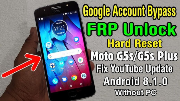 Motorola moto g 5s montana n xt1799 2 bypass google frp -  updated April 2024