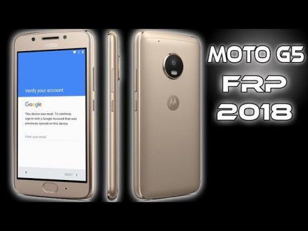 Motorola moto g 5th gen cedric 5 bypass google frp -  updated April 2024