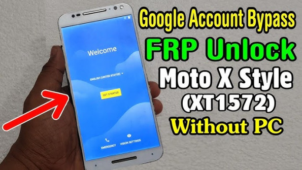 Motorola moto x style clark xt1572 bypass google frp -  updated March 2024
