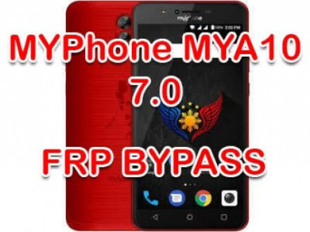 Myphone mya10 bypass google frp -  updated April 2024