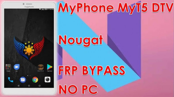 Myphone myt5 dtv bypass google frp -  updated April 2024