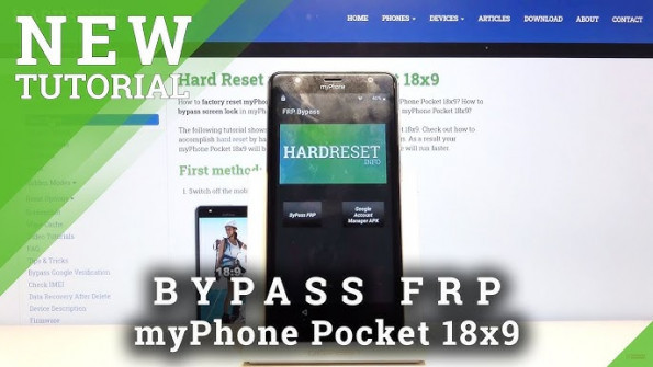 Myphone pocket 18x9 bypass google frp -  updated March 2024