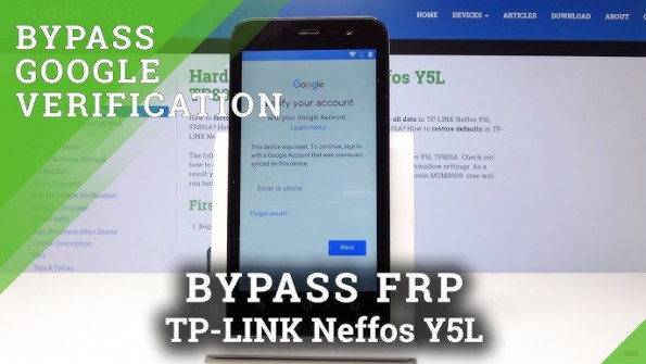 Neffos y5l y5lm bypass google frp -  updated April 2024
