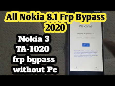 Nokia 3 ne1 ta 1020 bypass google frp -  updated March 2024
