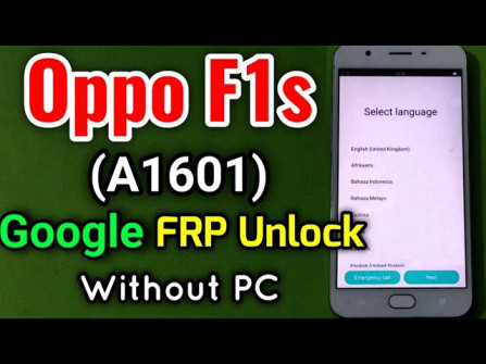 Oppo a1601 bypass google frp -  updated April 2024