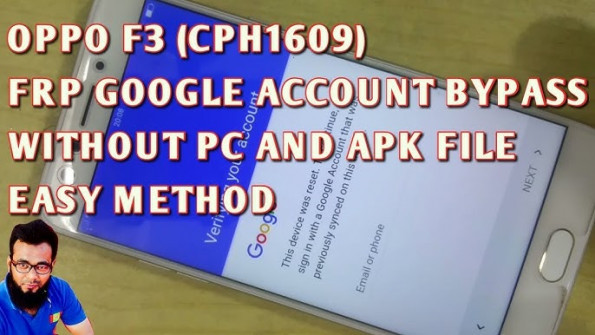 Oppo cph1609 bypass google frp -  updated April 2024